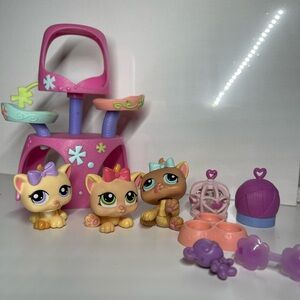 Lps 3 kittens babies